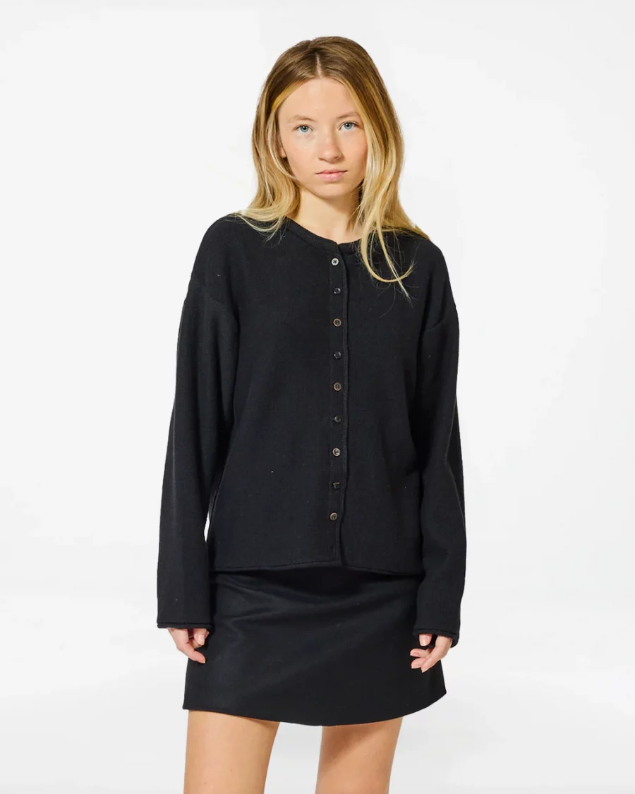 Cardigan ENORA, noir