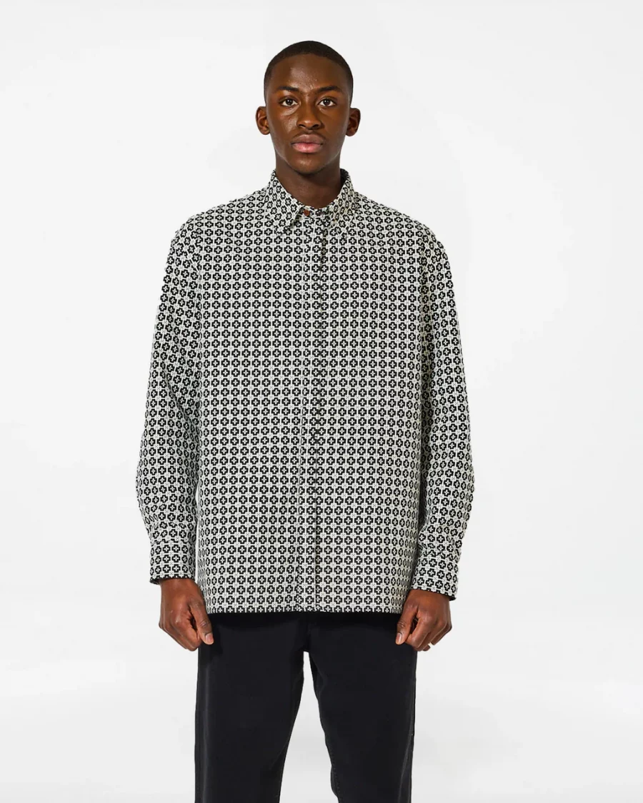 Chemise SHADOW DELOS, noir et blanc