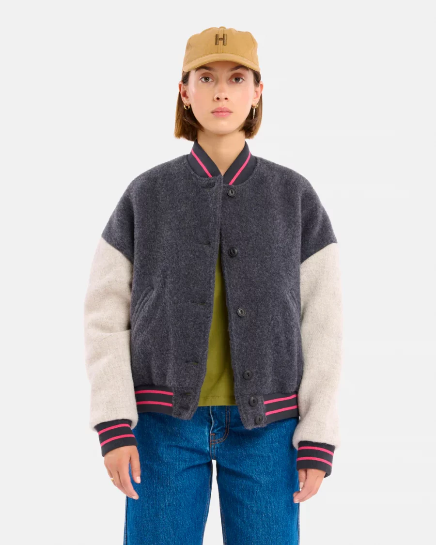 Veste GAMMA WOOLY, gris